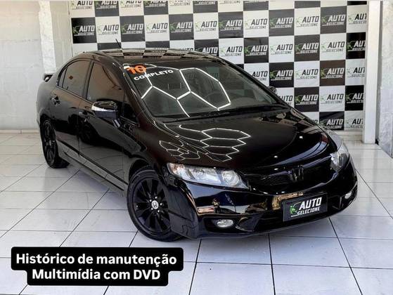 HONDA CIVIC 1.8 EXS 16V FLEX 4P AUTOMÁTICO HONDA CIVIC 1.8 EXS 16V FLEX 4P AUTOMÁTICO